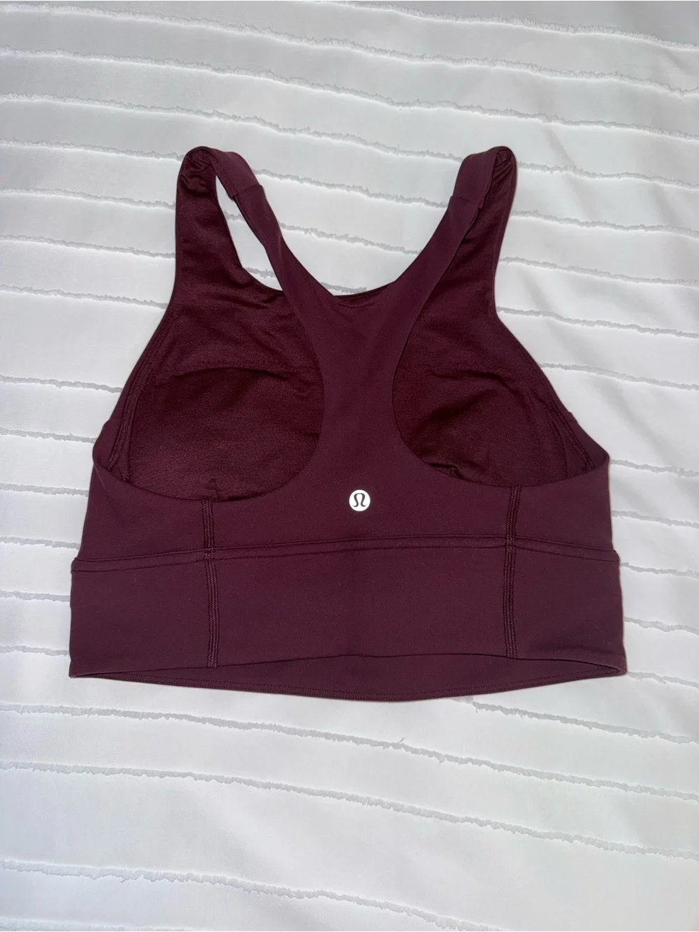 lululemon athletica Deep Plum Racerback Sports Bra